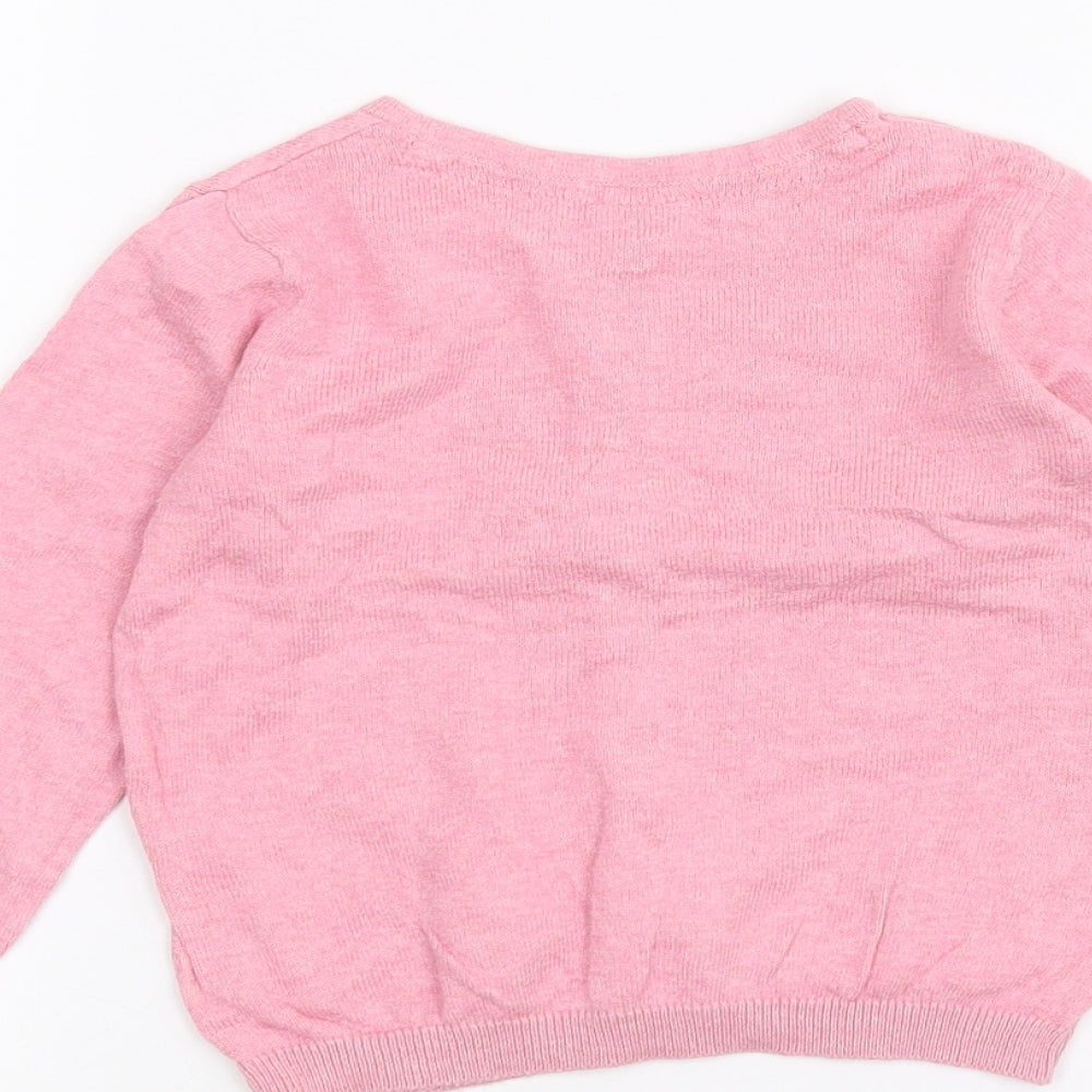 H&M Baby Pink   Cardigan Jumper Size 12-18 Months