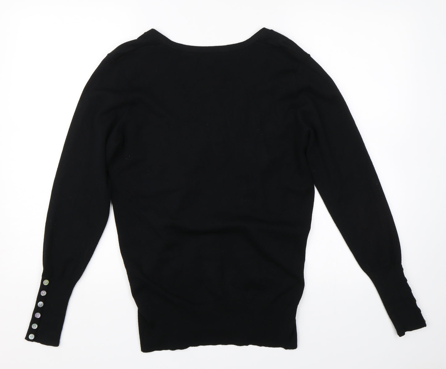 Papaya Womens Black   Pullover Jumper Size 16
