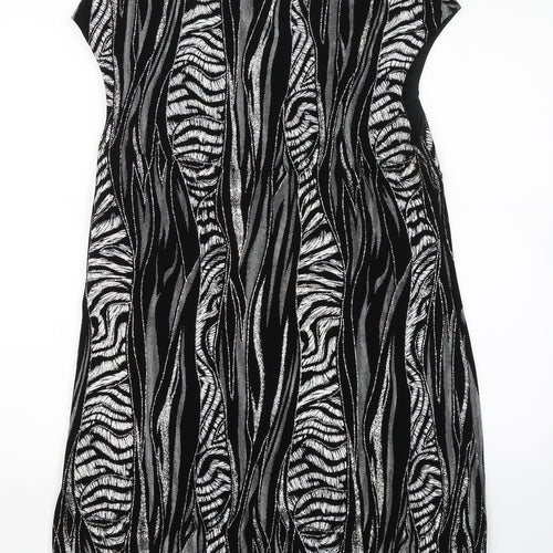 Roman Womens Black   A-Line  Size M