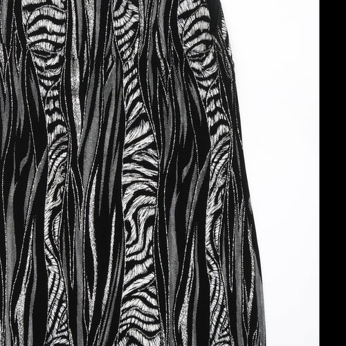 Roman Womens Black   A-Line  Size M