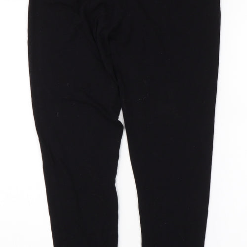 Primark Womens Black   Jogger Leggings Size S L27 in