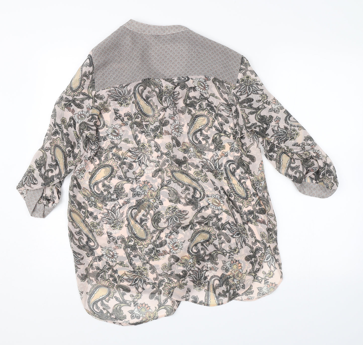 Dorothy Perkins Womens Pink Paisley  Basic Blouse Size 14