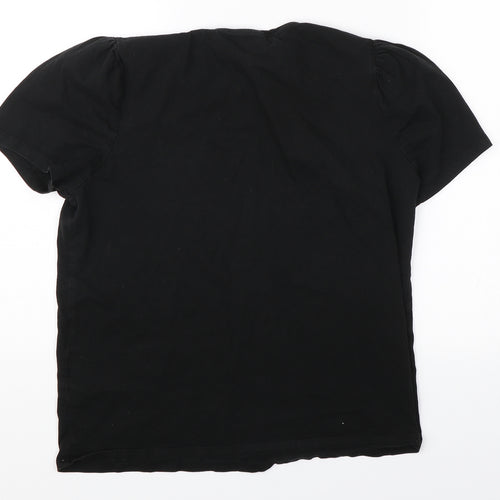 F&F Womens Black   Basic T-Shirt Size 12
