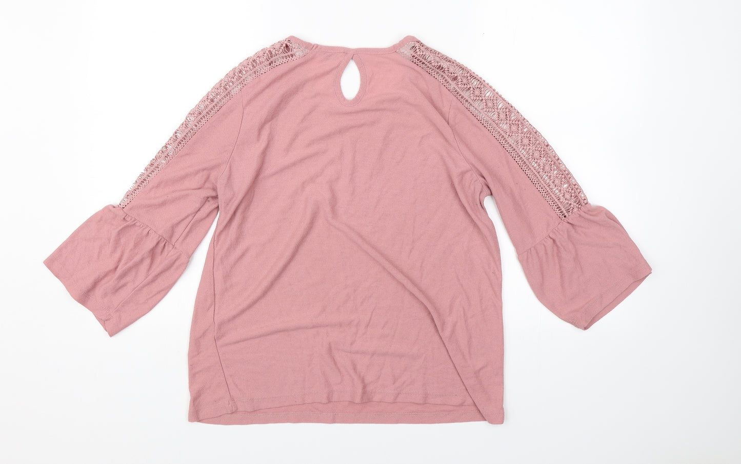Papaya Womens Pink   Basic Blouse Size 12