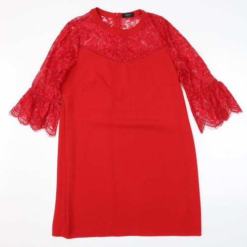 Papaya Womens Red   Shift  Size 12