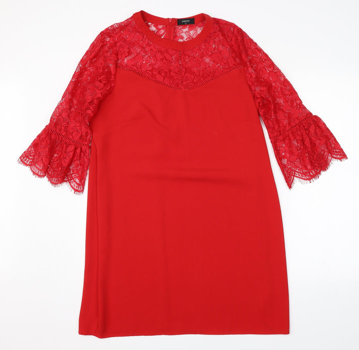 Papaya Womens Red Shift Size 12