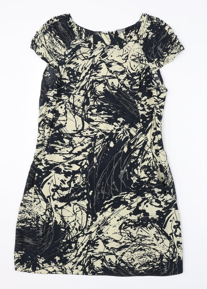 K&D Womens White   Shift  Size 14