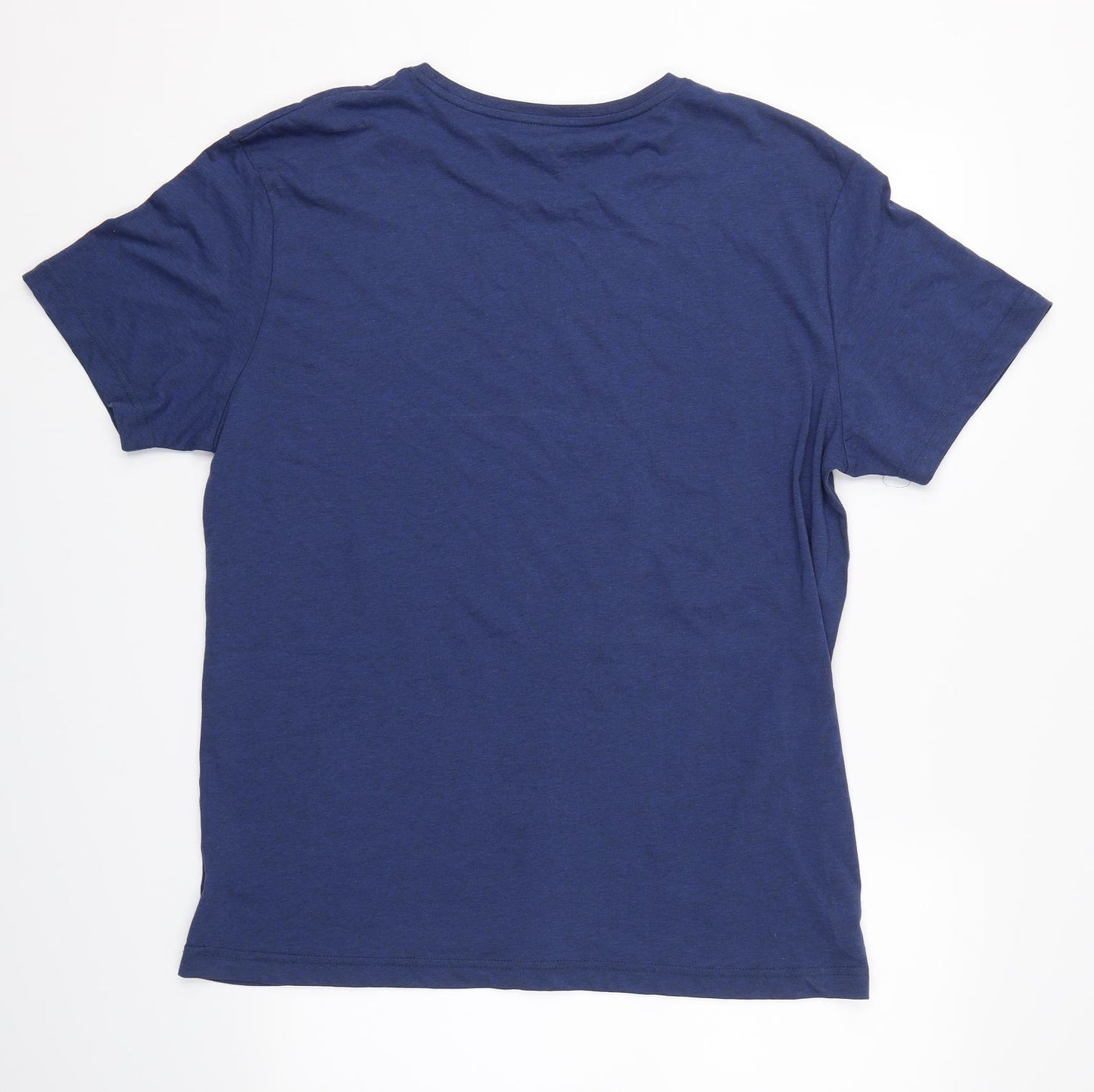 Peacocks Mens Blue    T-Shirt Size XL