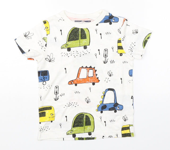Nexy Boys White Basic T-Shirt Size 2-3 Years
