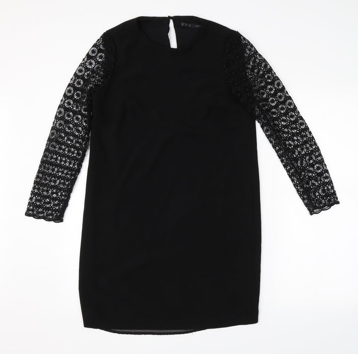 Zara Womens Black Pencil Dress Size XS