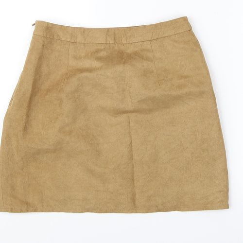 Hearts & Bows Womens Brown   A-Line Skirt Size 8