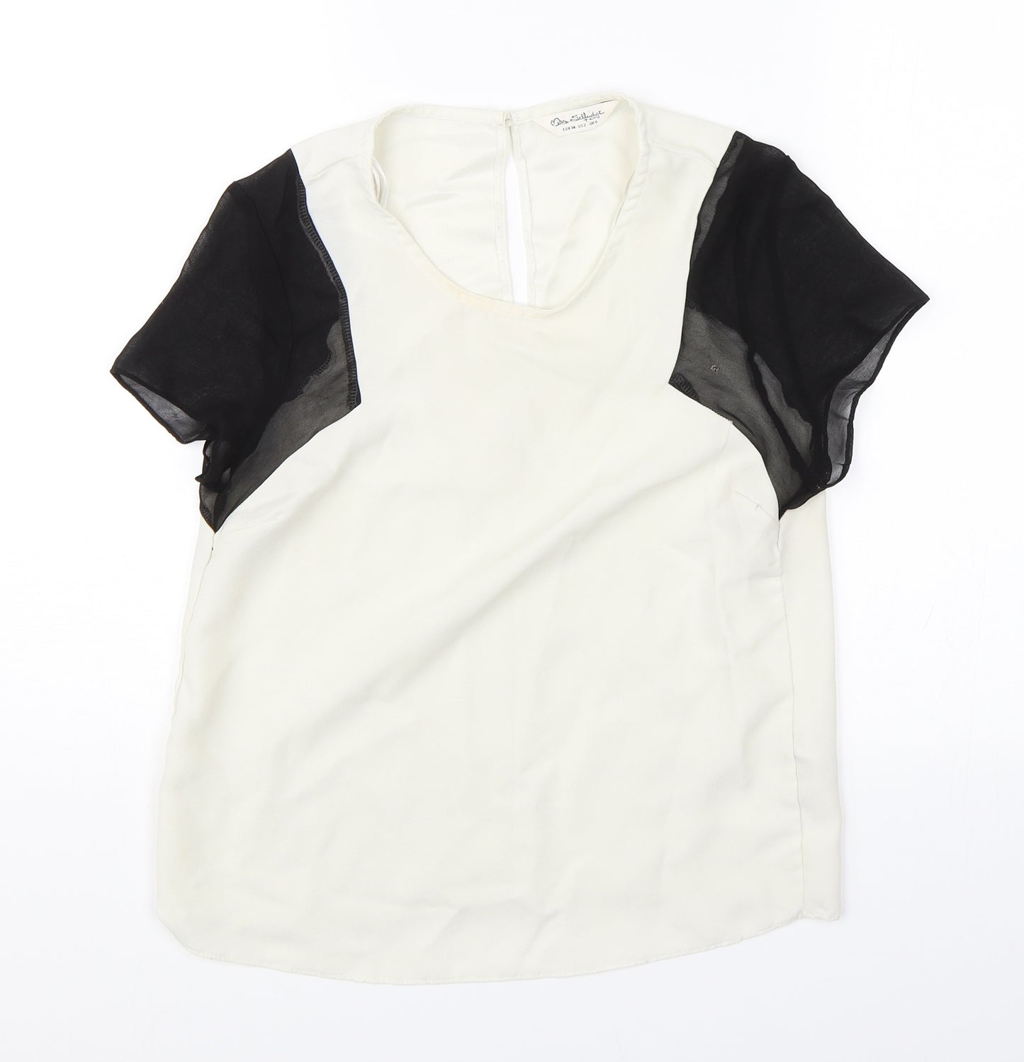 Miss Selfridge Womens White   Basic Blouse Size 6
