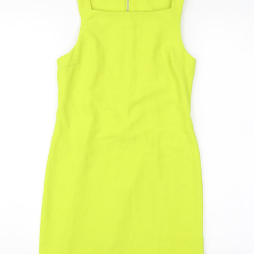 Miss Selfridge Womens Green   Pencil Dress  Size 6