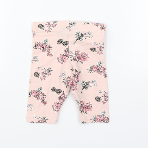 Primark Girls Pink Floral   Pyjama Pants Size 3-6 Months