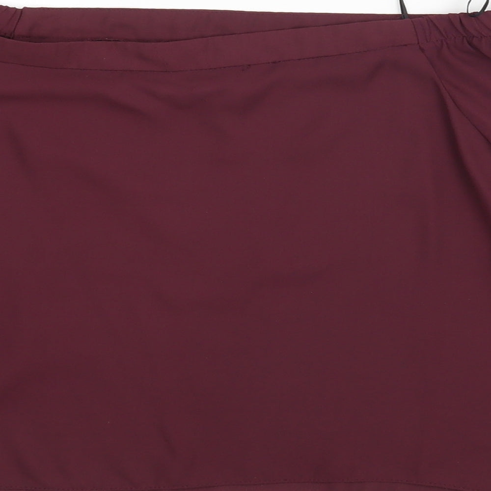New Look Womens Red   Basic Blouse Size 10