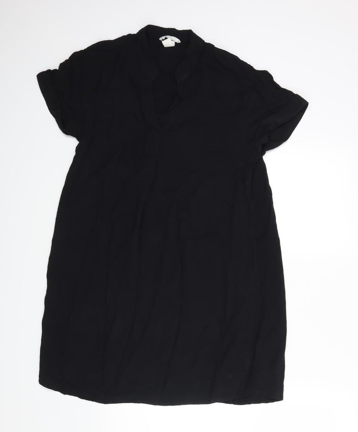 H&M Womens Black A-Line Size 8