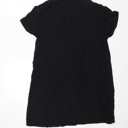 H&M Womens Black   A-Line  Size 8