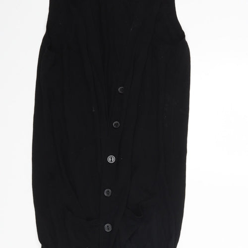 Dorothy Perkins Womens Black   Basic Blouse Size 14