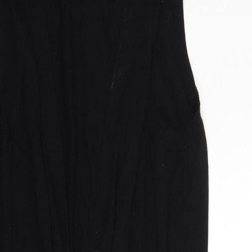 Dorothy Perkins Womens Black   Basic Blouse Size 14
