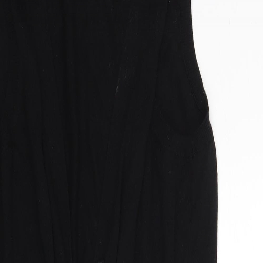 Dorothy Perkins Womens Black   Basic Blouse Size 14
