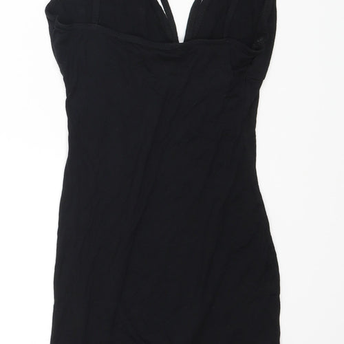 PRETTYLITTLETHING Womens Black   Basic Blouse Size 8