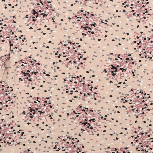 M&S Womens Pink Floral  Basic Blouse Size 12