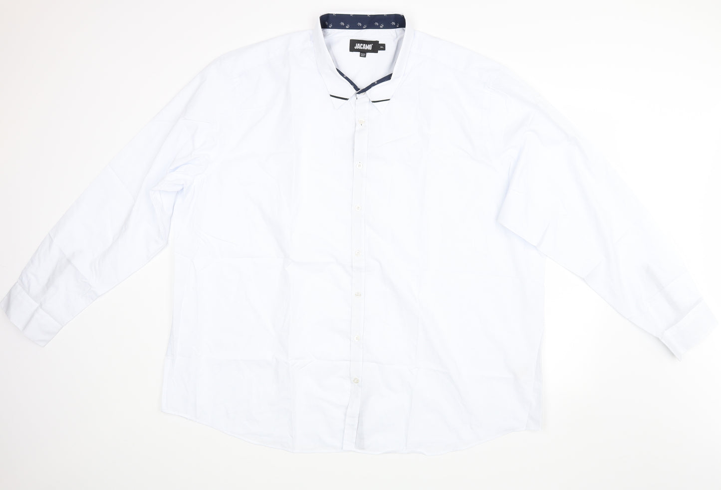 Jacamo Mens White    Dress Shirt Size 3XL