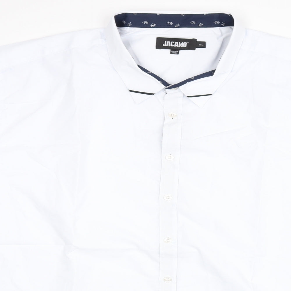 Jacamo Mens White    Dress Shirt Size 3XL