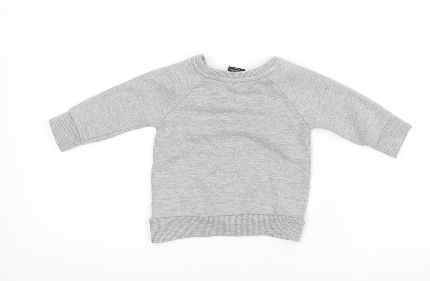 Primark Disney Baby Grey   Pullover Jumper Size 3-6 Months