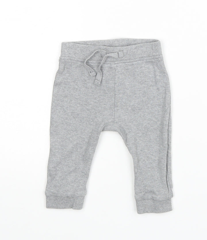 George Baby Grey Cropped Trousers Size 3-6 Months