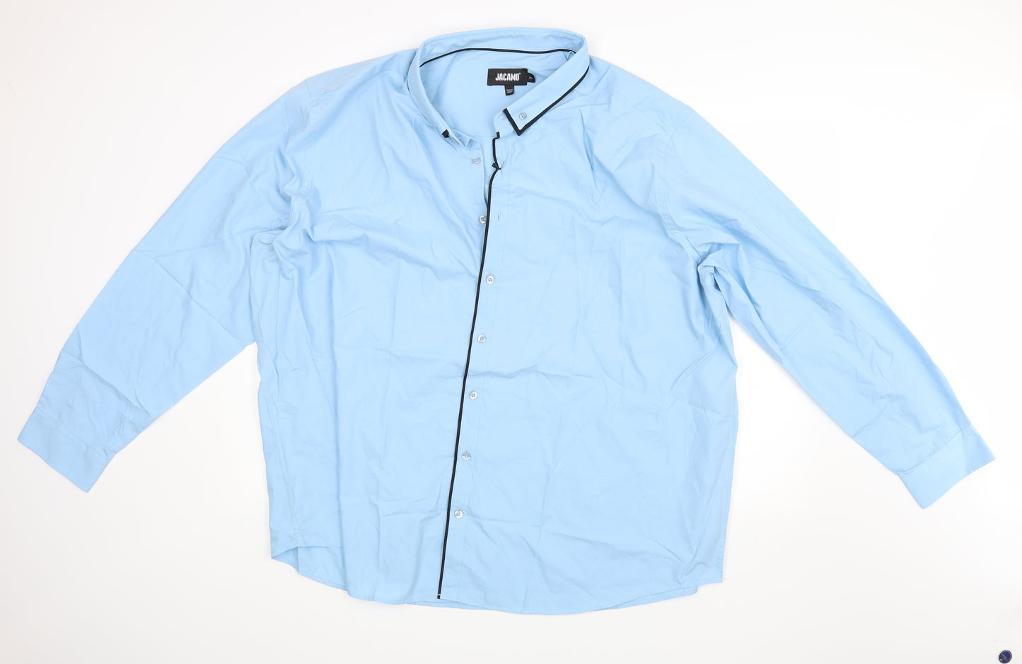 Jacamo Mens Blue    Dress Shirt Size 3XL