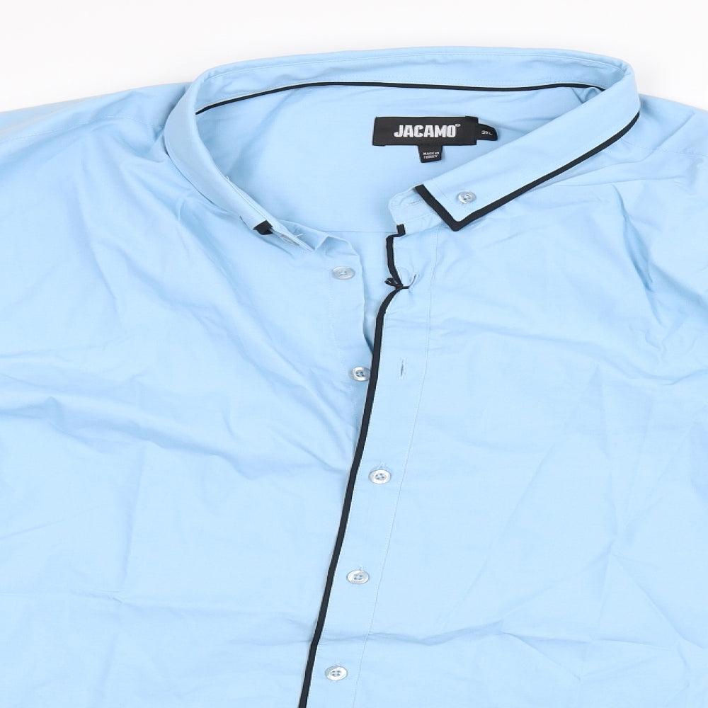 Jacamo Mens Blue    Dress Shirt Size 3XL