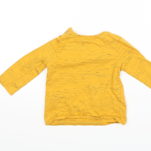 F&F Baby Yellow   Basic T-Shirt Size 3-6 Months