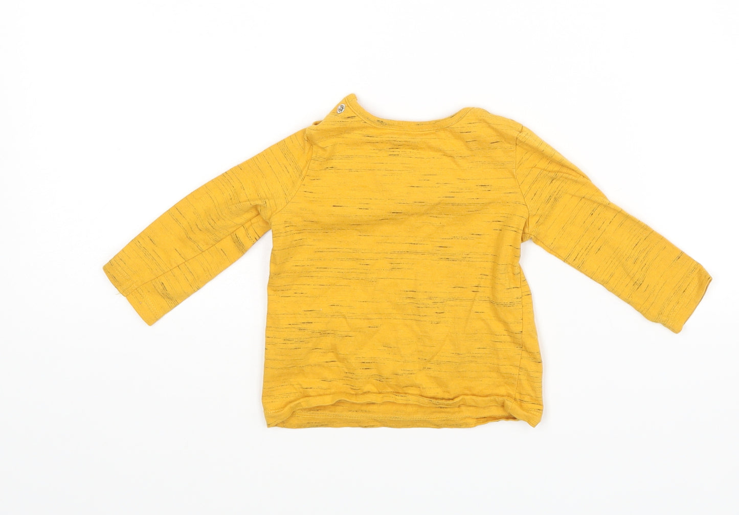 F&F Baby Yellow   Basic T-Shirt Size 3-6 Months