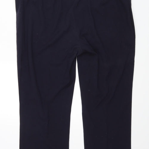 m&s Womens Blue   Dress Pants Trousers Size 18 L24 in