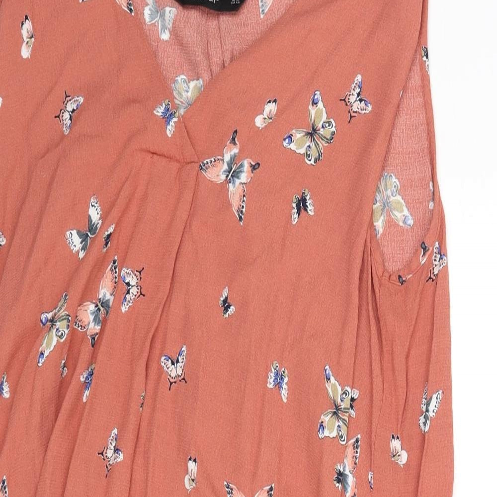 F&F Womens Pink   Basic Blouse Size 18