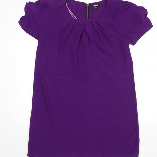 ASOS Womens Purple   Pencil Dress  Size 10