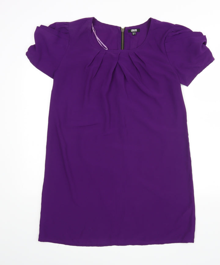 ASOS Womens Purple   Pencil Dress  Size 10