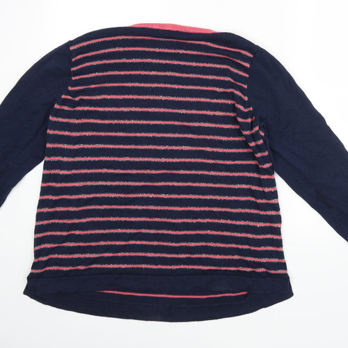 Bonmar Womens Blue Striped  Pullover Jumper Size 20