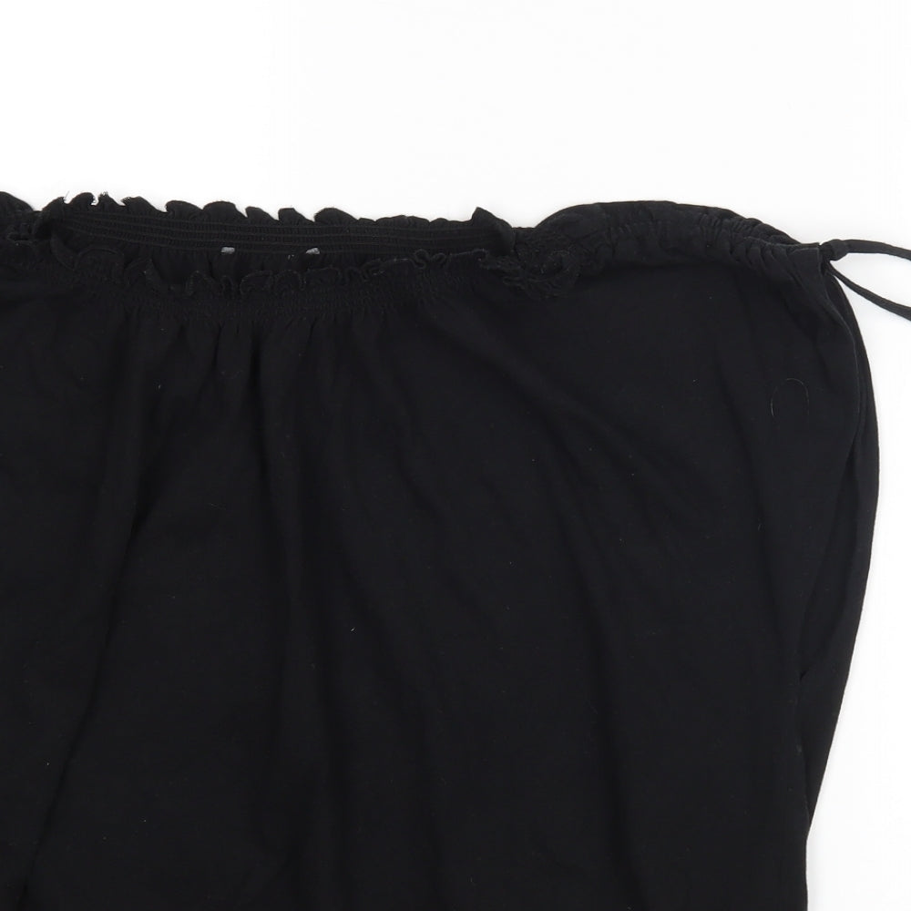 South Womens Black   Basic Blouse Size 22