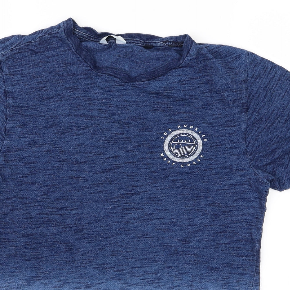 NEXT Mens Blue    T-Shirt Size S