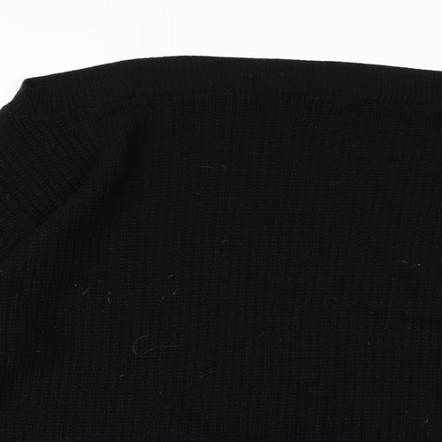 Preworn Womens Black   Pullover Jumper Size L