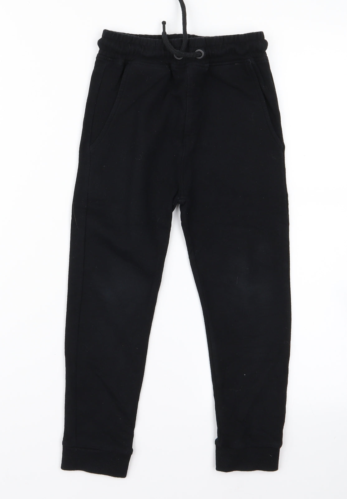 NEXT Boys Black   Jogger Trousers Size 7 Years