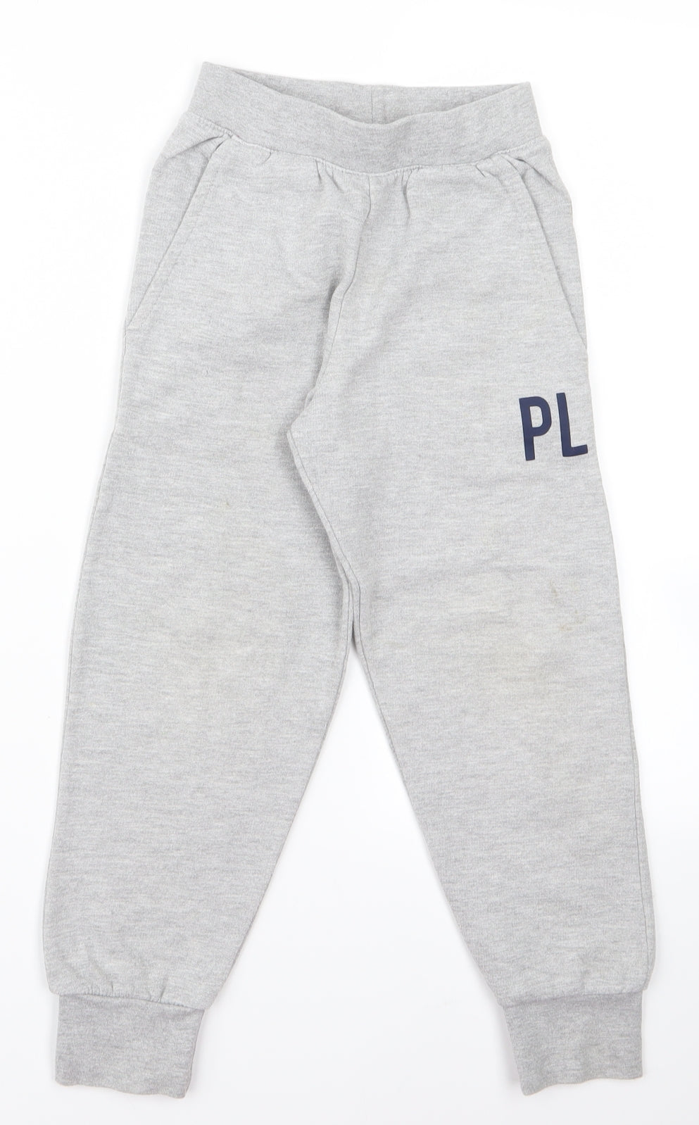 Preworn Boys Grey   Jogger Trousers Size 6 Years
