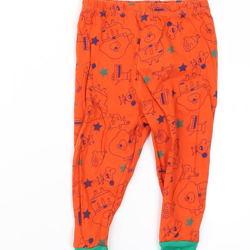 George Baby Orange   Sweatpants Trousers Size 12 Months  - dog