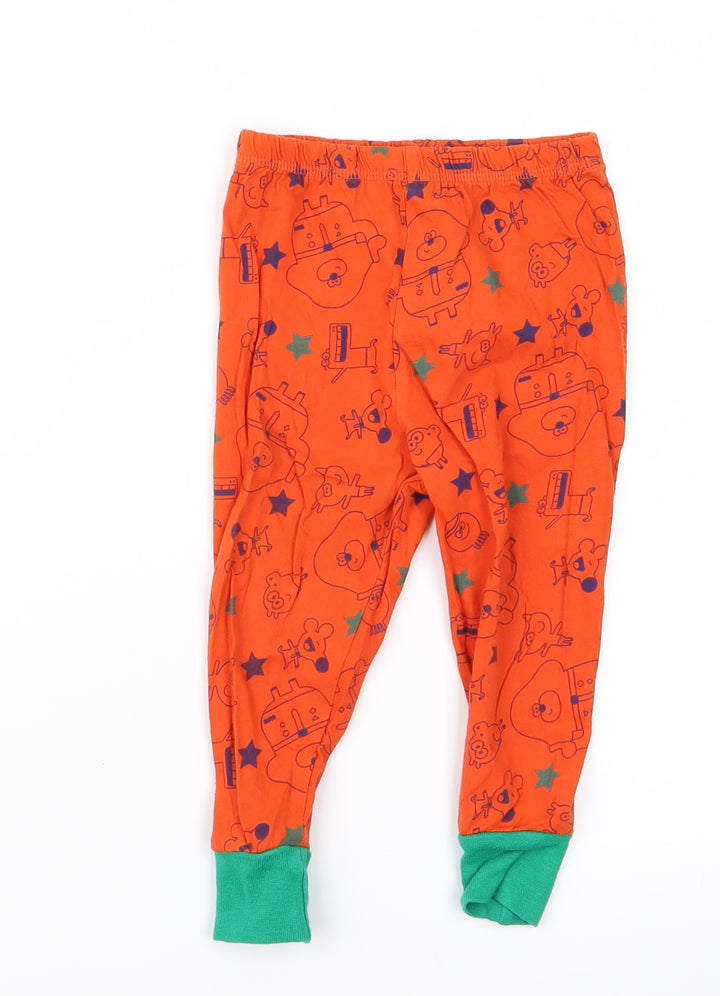 George Baby Orange Sweatpants Trousers Size 12 Months - dog
