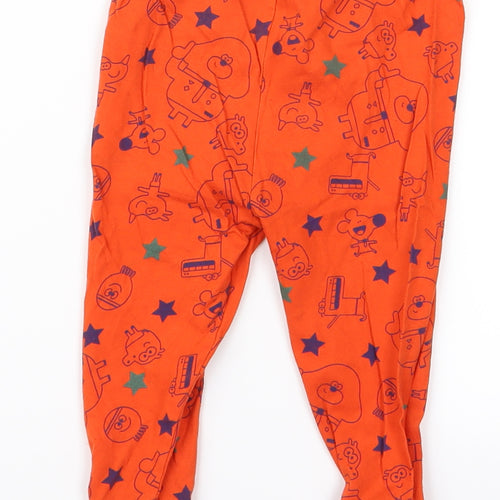 George Baby Orange   Sweatpants Trousers Size 12 Months  - dog