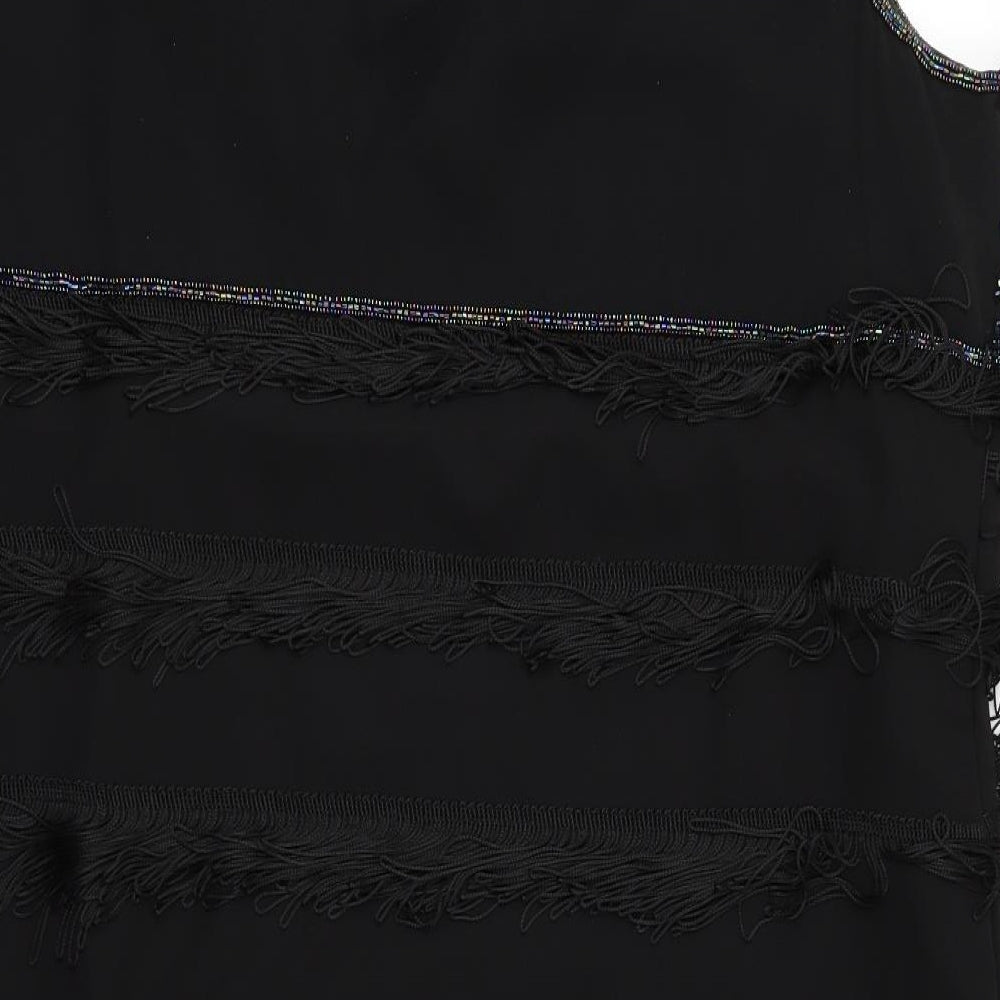 Agenda Womens Black   Basic Blouse Size 22