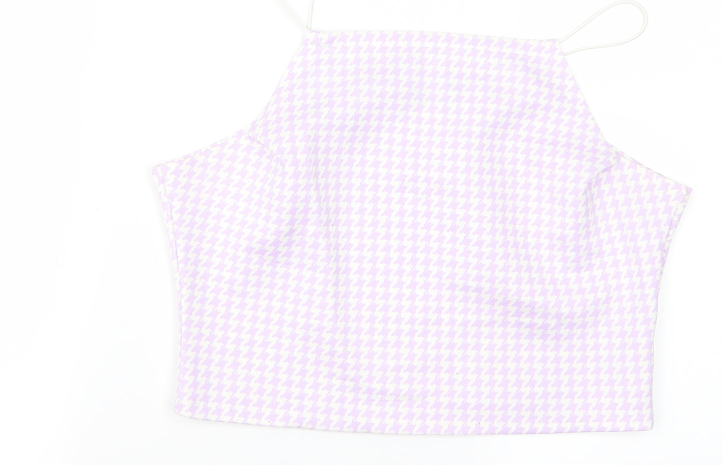 misguided Womens Purple   Cropped Tank Size 14