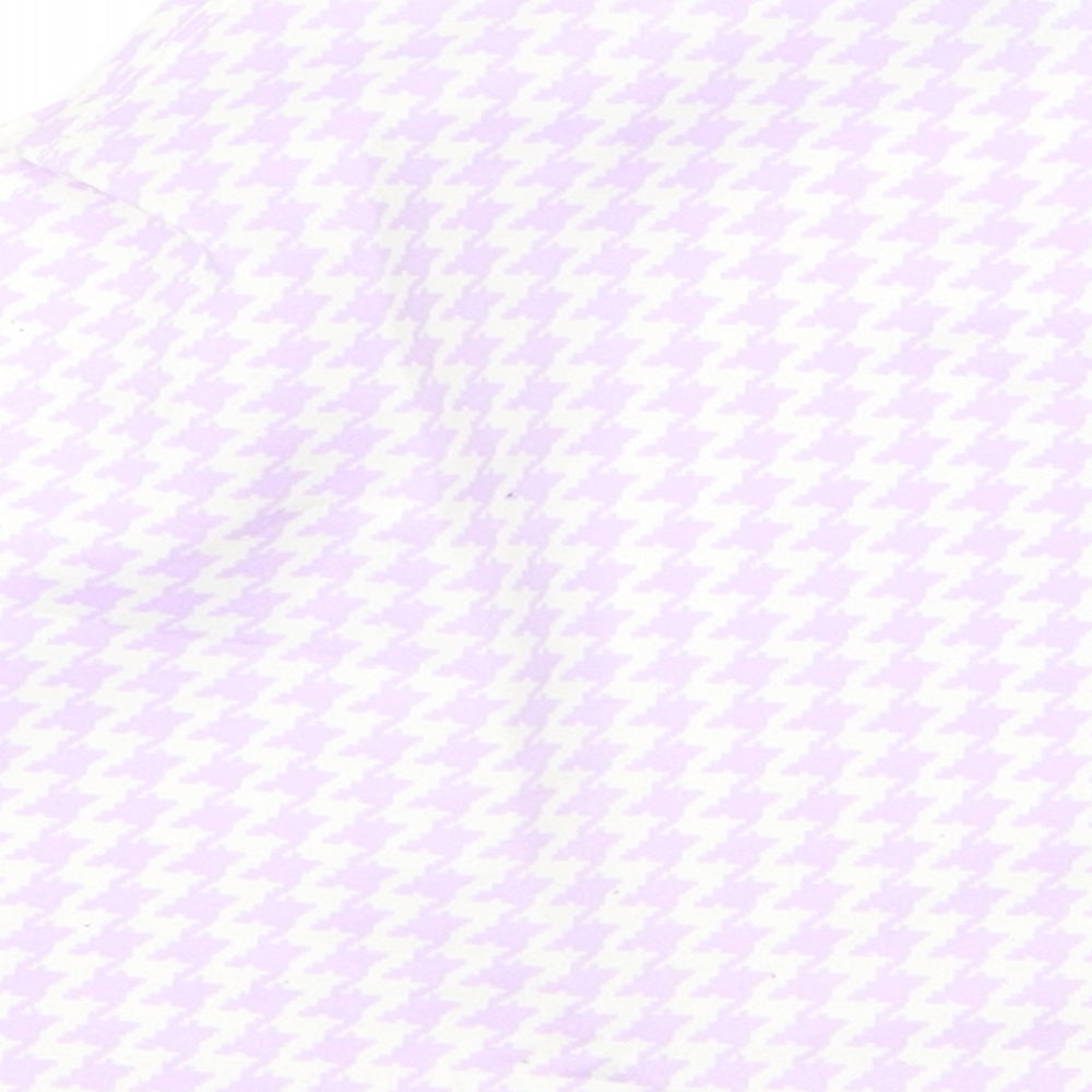 misguided Womens Purple   Cropped Tank Size 14